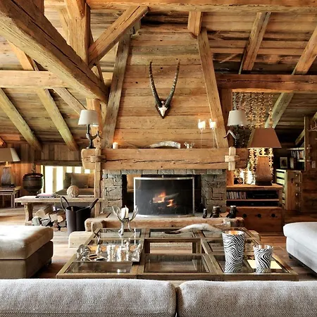 Javen - 520m2 Avec Piscine Chauffée Et Cinéma Chalet Megève